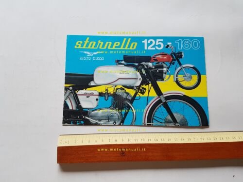Moto Guzzi Stornello 160 - 125 - Scrambler 1968 depliant …