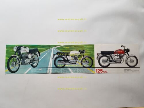 Moto Guzzi Stornello 160 - 125 - Scrambler 1968 depliant …
