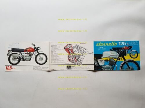Moto Guzzi Stornello 160 - 125 - Scrambler 1968 depliant …