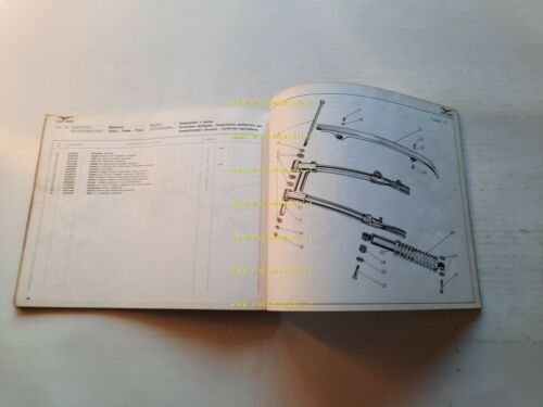 Moto Guzzi Stornello 160 1966 catalogo ricambi ORIGINALE spare parts …
