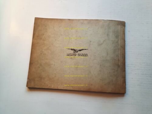 Moto Guzzi Stornello 160 1966 catalogo ricambi ORIGINALE spare parts …