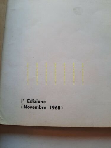 Moto Guzzi Stornello 160 1966 catalogo ricambi ORIGINALE spare parts …