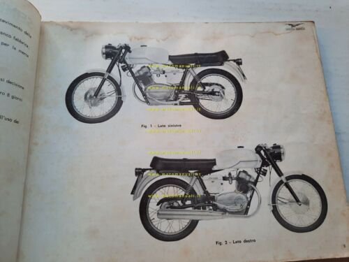Moto Guzzi Stornello 160 1966 catalogo ricambi ORIGINALE spare parts …
