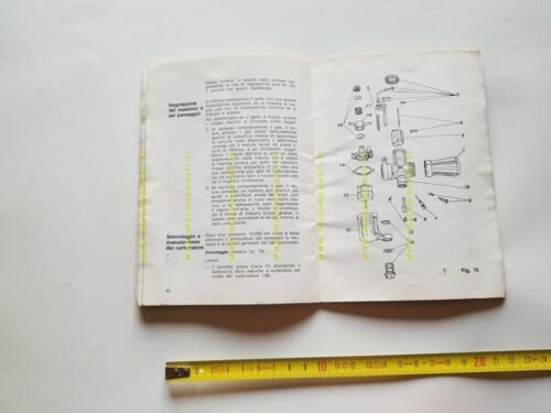 Moto Guzzi Stornello 160 1968 manuale uso libretto originale owner's …