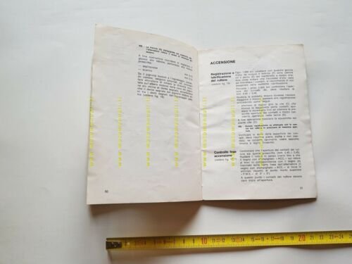 Moto Guzzi Stornello 160 1968 manuale uso libretto originale owner's …