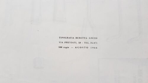 Moto Guzzi Stornello Regolarit 125 1966 catalogo ricambi ORIGINALE