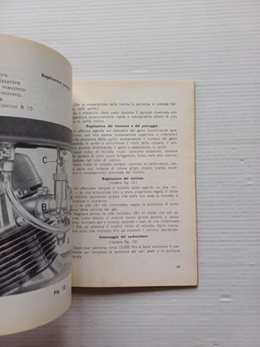 Moto Guzzi Stornello Sport 125 1961 manuale uso libretto istruzioni …