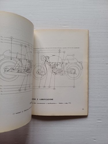Moto Guzzi Stornello Sport 125 1961 manuale uso libretto istruzioni …