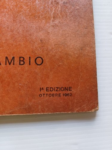 Moto Guzzi Stornello Sport 125 1a serie 1962 catalogo ricambi …