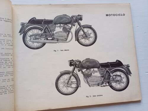 Moto Guzzi Stornello Sport 125 1a serie 1962 catalogo ricambi …