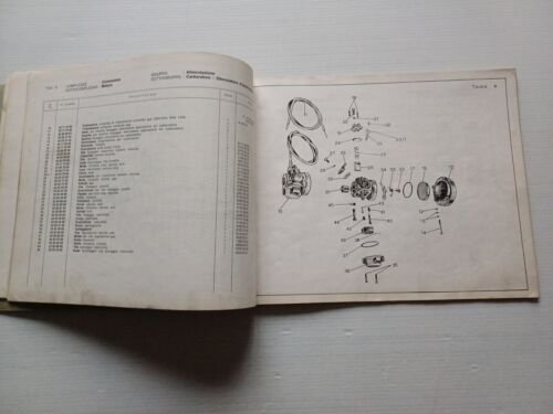 Moto Guzzi Trotter 40 1966 catalogo ricambi ORIGINALE spare parts …