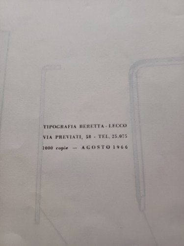 Moto Guzzi Trotter 40 1966 catalogo ricambi ORIGINALE spare parts …