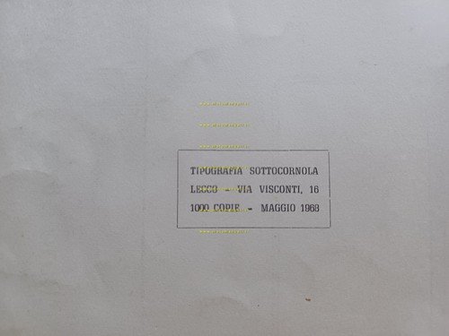 Moto Guzzi Trotter 40 1968 catalogo ricambi originale