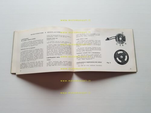Moto Guzzi Trotter 40 III ed. manuale uso manutenzione libretto …