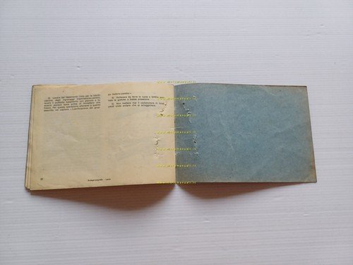 Moto Guzzi TROTTER 40 IV ed. 1969 manuale uso manutenzione …