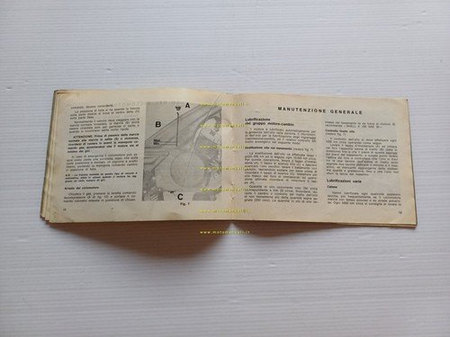 Moto Guzzi TROTTER 40 IV ed. 1969 manuale uso manutenzione …