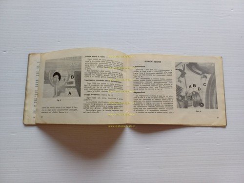 Moto Guzzi TROTTER 40 IV ed. 1969 manuale uso manutenzione …