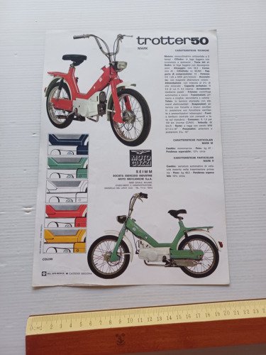 MOTO GUZZI Trotter 50 Mark M - Mark V 1971 …