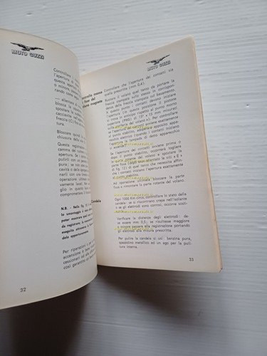 Moto Guzzi TROTTER 50 SPECIAL M - V 1970 manuale …