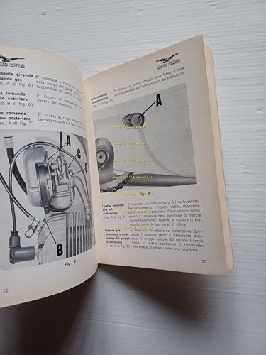 Moto Guzzi TROTTER 50 SPECIAL M - V 1970 manuale …