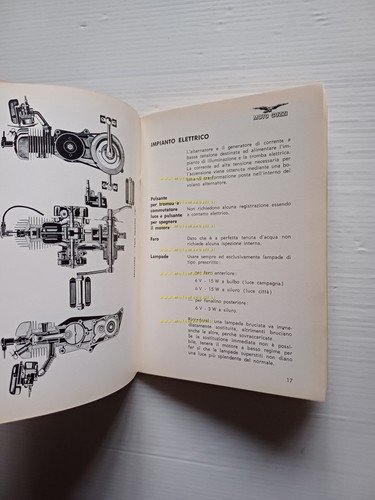 Moto Guzzi TROTTER 50 SPECIAL M - V 1970 manuale …