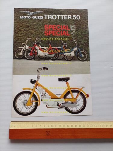 MOTO GUZZI Trotter 50 Special M-V depliant italiano originale