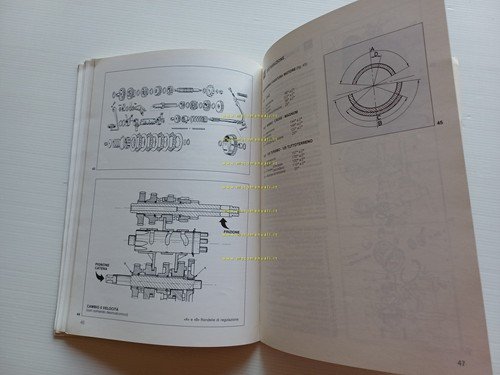 Moto Guzzi tutti modelli 50-125 2 Tempi 1980 Manuale Officina …