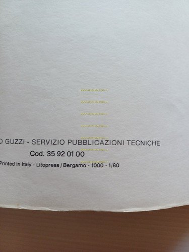 Moto Guzzi tutti modelli 50-125 2 Tempi 1980 Manuale Officina …