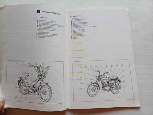 Moto Guzzi tutti modelli 50-125 2 Tempi 1980 Manuale Officina …