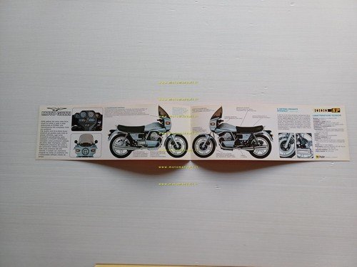 MOTO GUZZI V 1000 SP 1982 depliant originale italiano