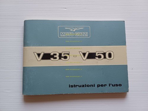 Moto Guzzi V 35 - V 50 1977 manuale uso …