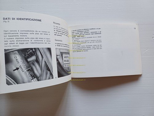 Moto Guzzi V 35 - V 50 1977 manuale uso …
