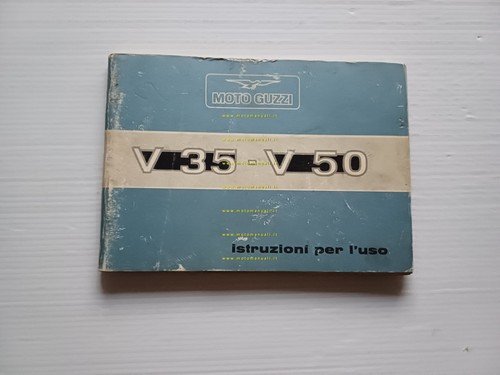 Moto Guzzi V 35 - V 50 1977 manuale uso …