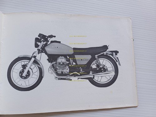 Moto Guzzi V 35 - V 50 1977 manuale uso …