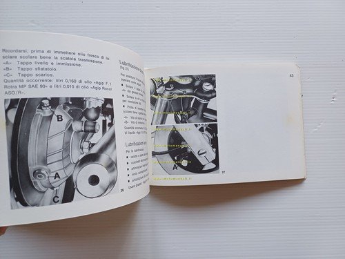 Moto Guzzi V 35 - V 50 1977 manuale uso …