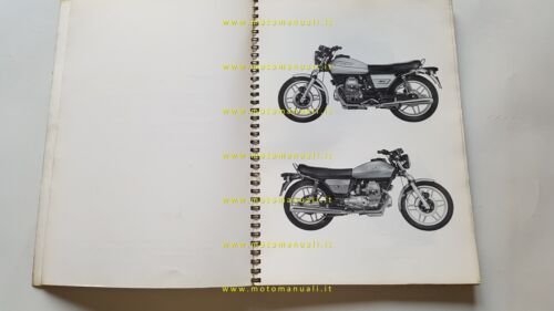 Moto Guzzi V 35 -V 50 1978 manuale officina originale …