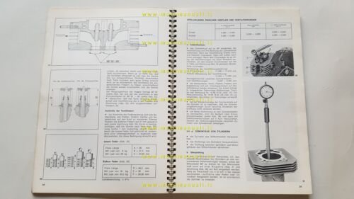 Moto Guzzi V 35 -V 50 1978 manuale officina originale …