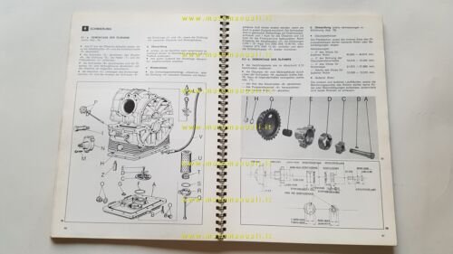 Moto Guzzi V 35 -V 50 1978 manuale officina originale …