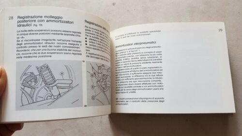 Moto Guzzi V 35 III 1985 manuale uso manutenzione originale …