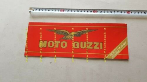 MOTO GUZZI V 35 Imola II-V50 Monza II 1984 depliant …
