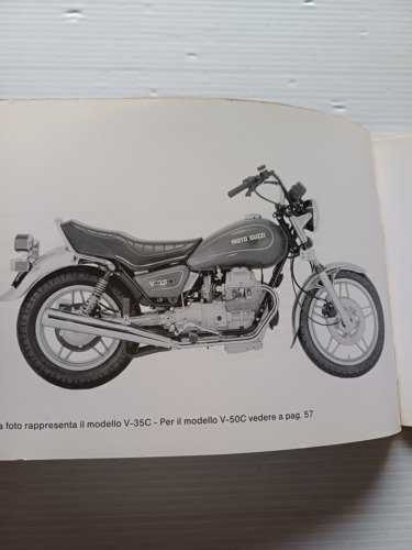 Moto Guzzi V 35C - V 50C 1983 manuale uso …