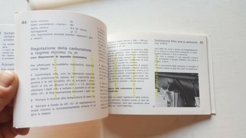 Moto Guzzi V 50 III 500 1986 manuale uso originale …