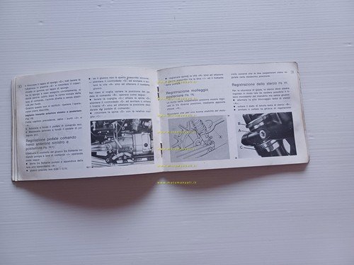 Moto Guzzi V 50 Monza 1981 manuale uso manutenzione originale …