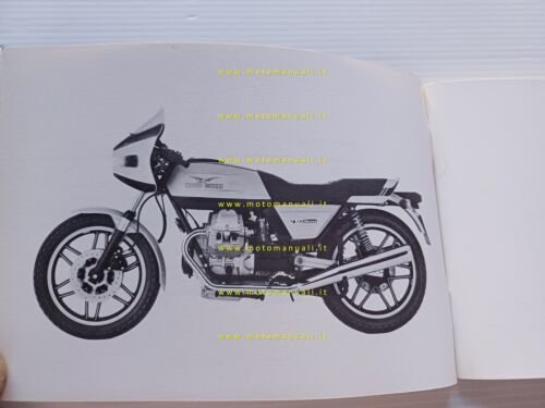 Moto Guzzi V 50 Monza 1982 manuale uso manutenzione italiano …