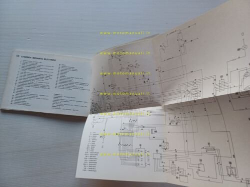 Moto Guzzi V 50 Monza 1982 manuale uso manutenzione italiano …
