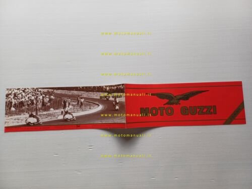 Moto Guzzi V 50 Monza 500 1981 depliant italiano originale