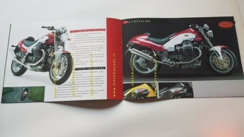 Moto Guzzi V10 Centauro depliant moto originale brochure italiano