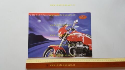 Moto Guzzi V10 Centauro Sport - GT 2000 depliant poster …