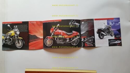 Moto Guzzi V10 Centauro Sport - GT 2000 depliant poster …