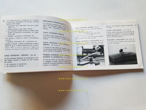 Moto Guzzi V1000 G5 1980 manuale uso manutenzione libretto italiano …